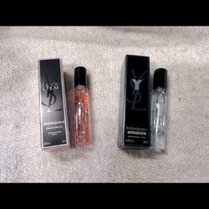 Ysl black opium and Y